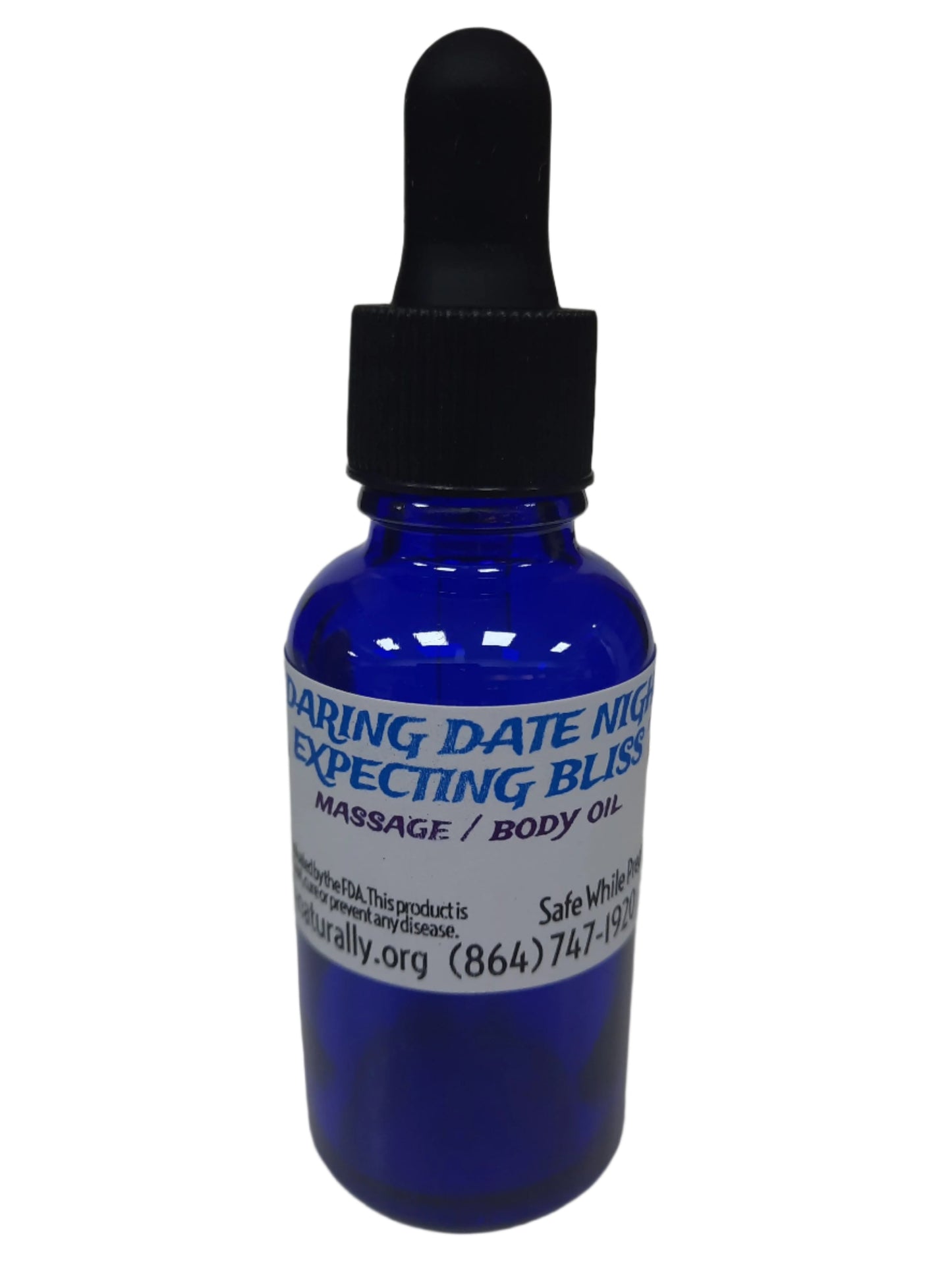 DARING DATE NIGHT EXPECTING BLISS MASSAGE OIL 1 OZ