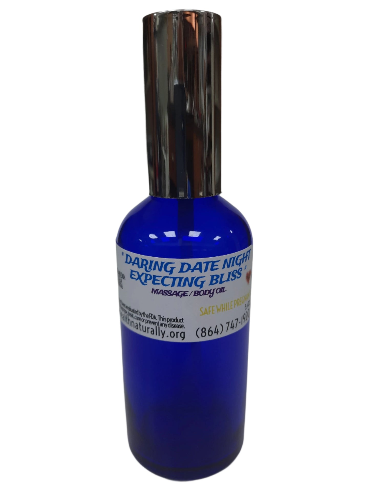 ACEITE DE MASAJE/CORPORAL "EXPECTANDO LA FELICIDAD" PARA UNA CITA ATREVIDA 100 ML