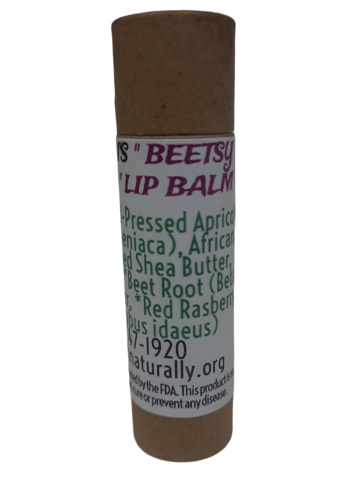 KOLCAN'S " BEETSY TINTED " LIP BALM **BEST SELLER !