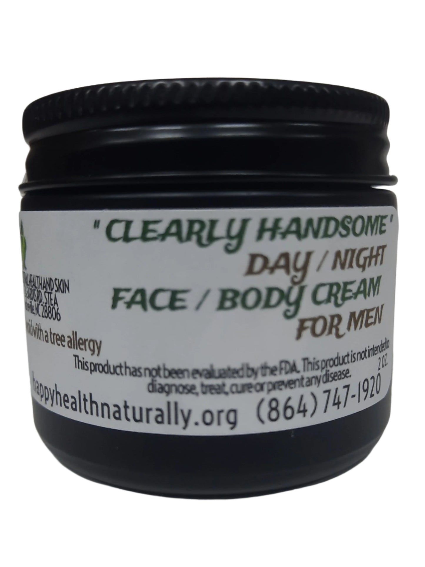 " CLEARLY HANDSOME " DAY / NIGHT FACE CREAM FOR MEN 2 OZ **BEST SELLER !