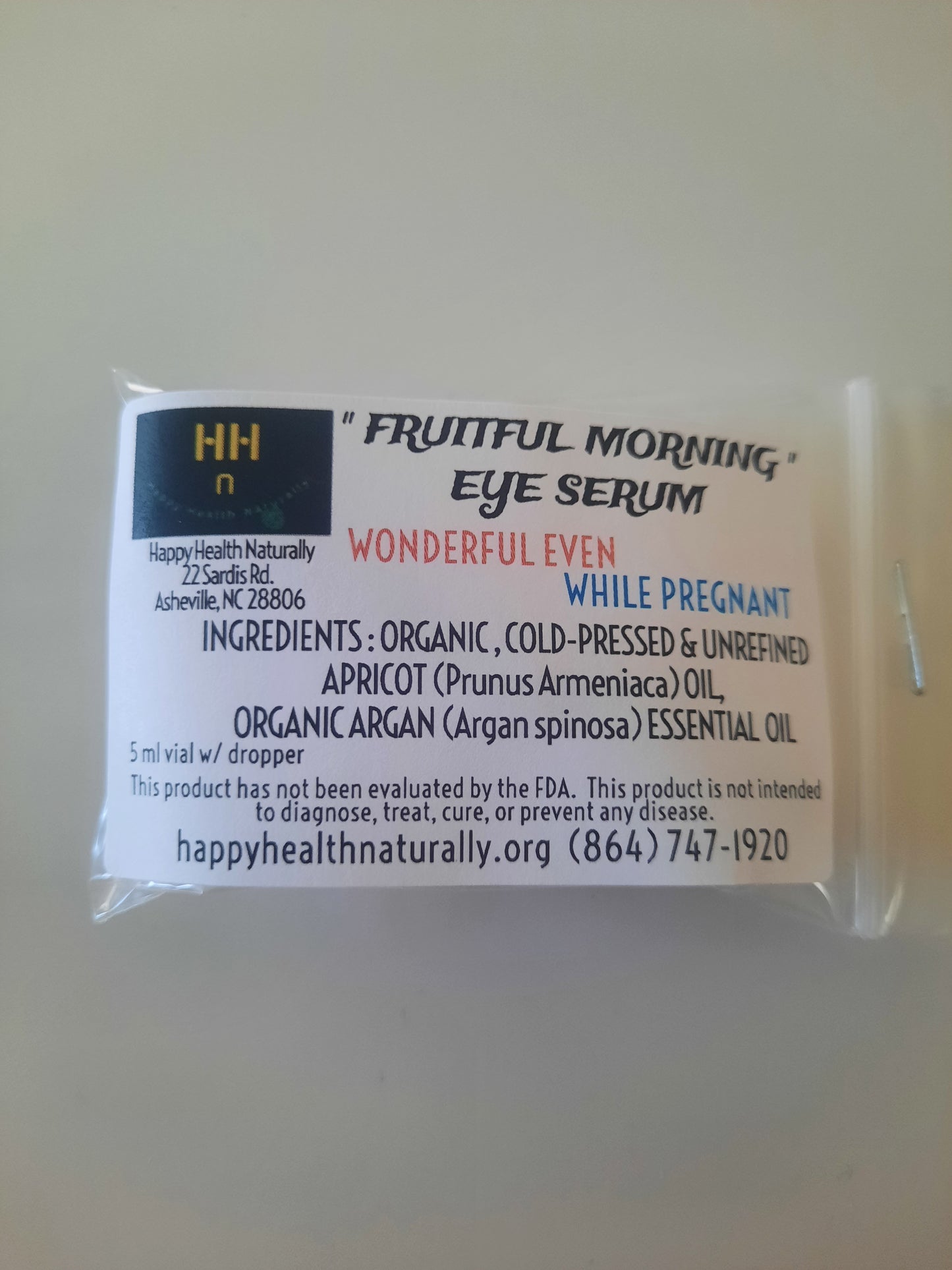" FRUITFUL MORNING " EYE SERUM