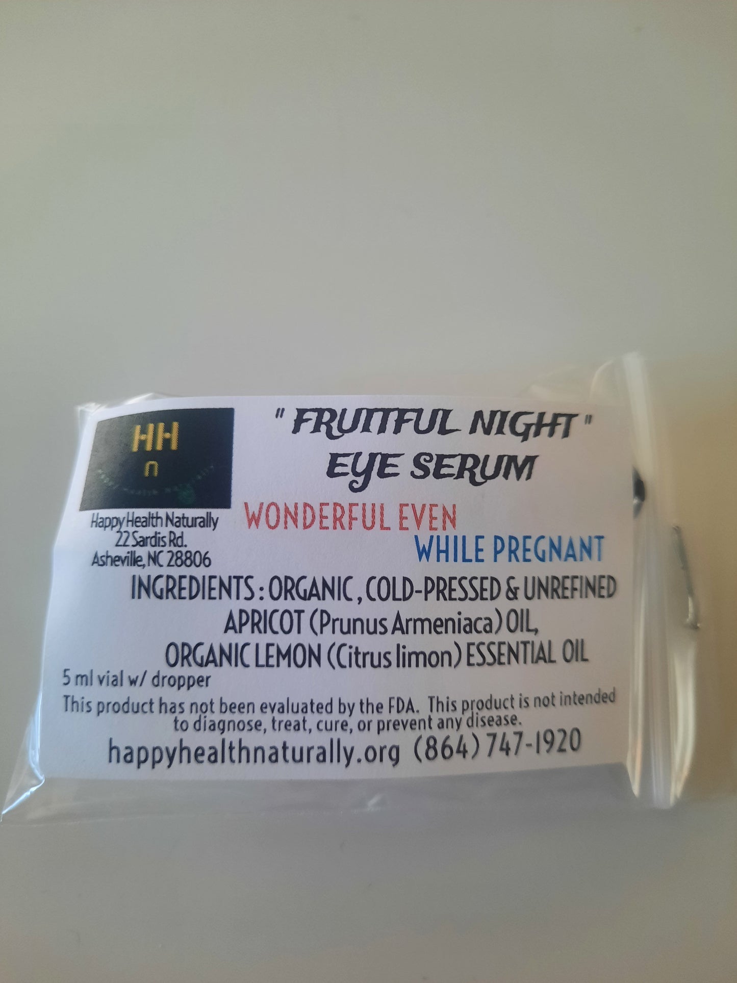 " FRUITFUL NIGHT " EYE SERUM