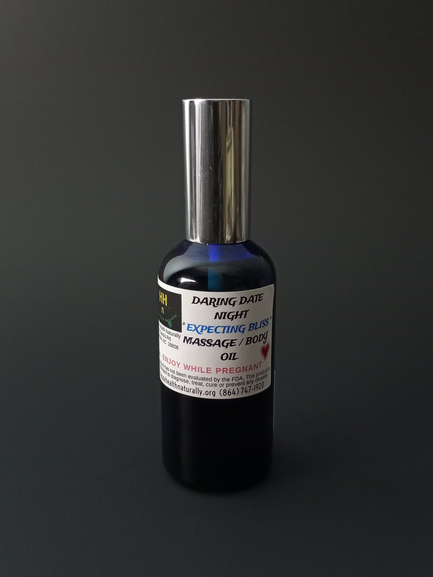 " EXPECTING BLISS " DARING DATE NIGHT MASSAGE / BODY OIL