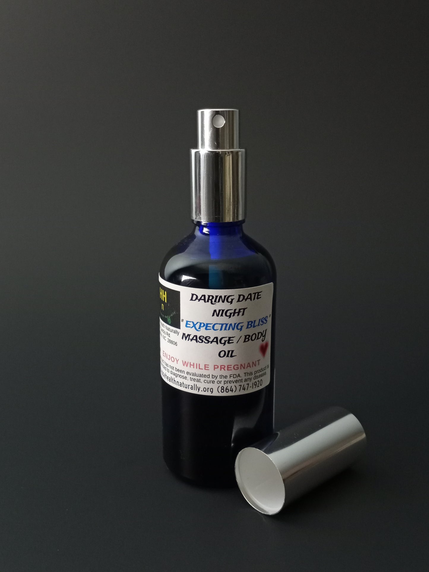 " EXPECTING BLISS " DARING DATE NIGHT MASSAGE / BODY OIL