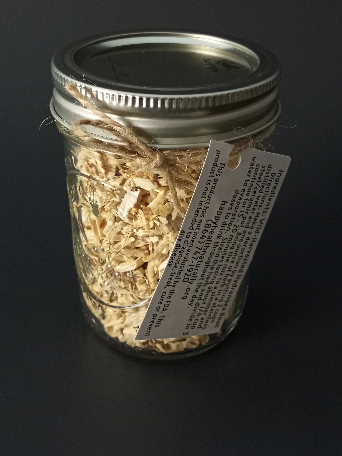 RAÍZ DE HORTENSIA COSECHADA EN FORMA SILVESTRE, 8 OZ. **¡MÁS VENDIDA!