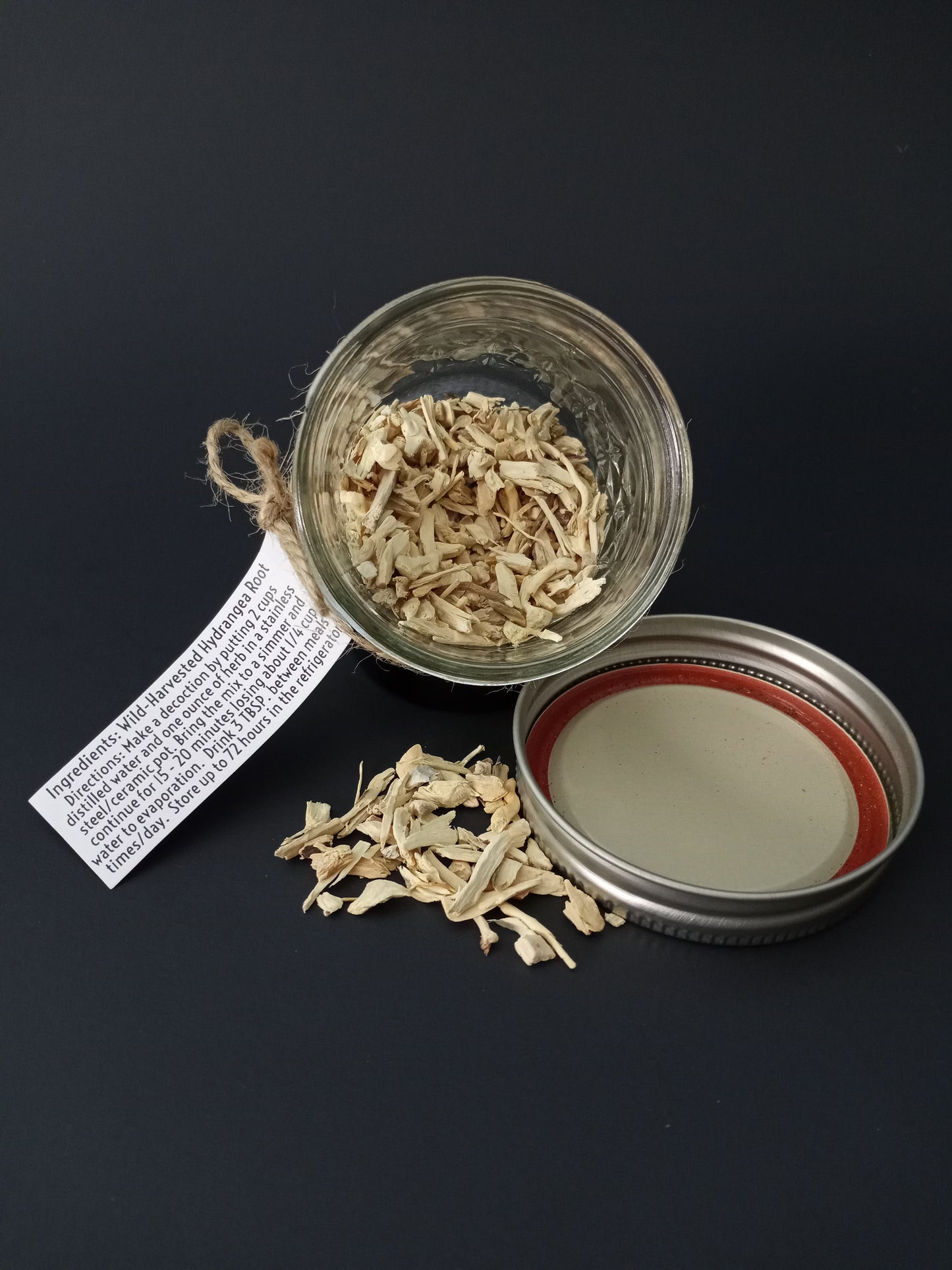 WILD-HARVESTED HYDRANGEA ROOT 16 OZ.