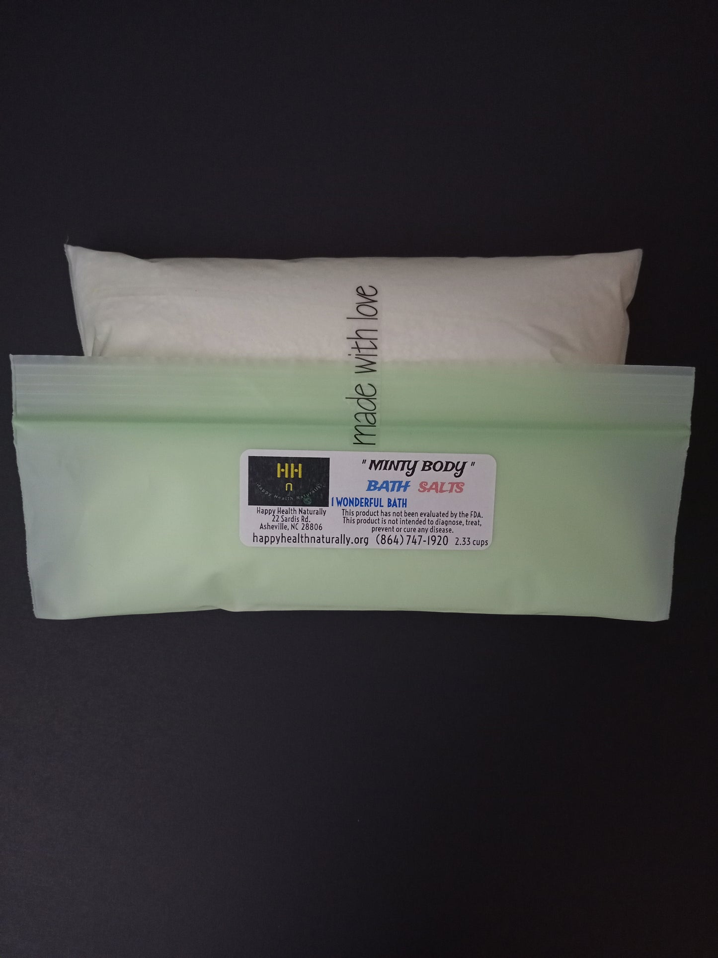 MINTY BODY BATH SALTS
