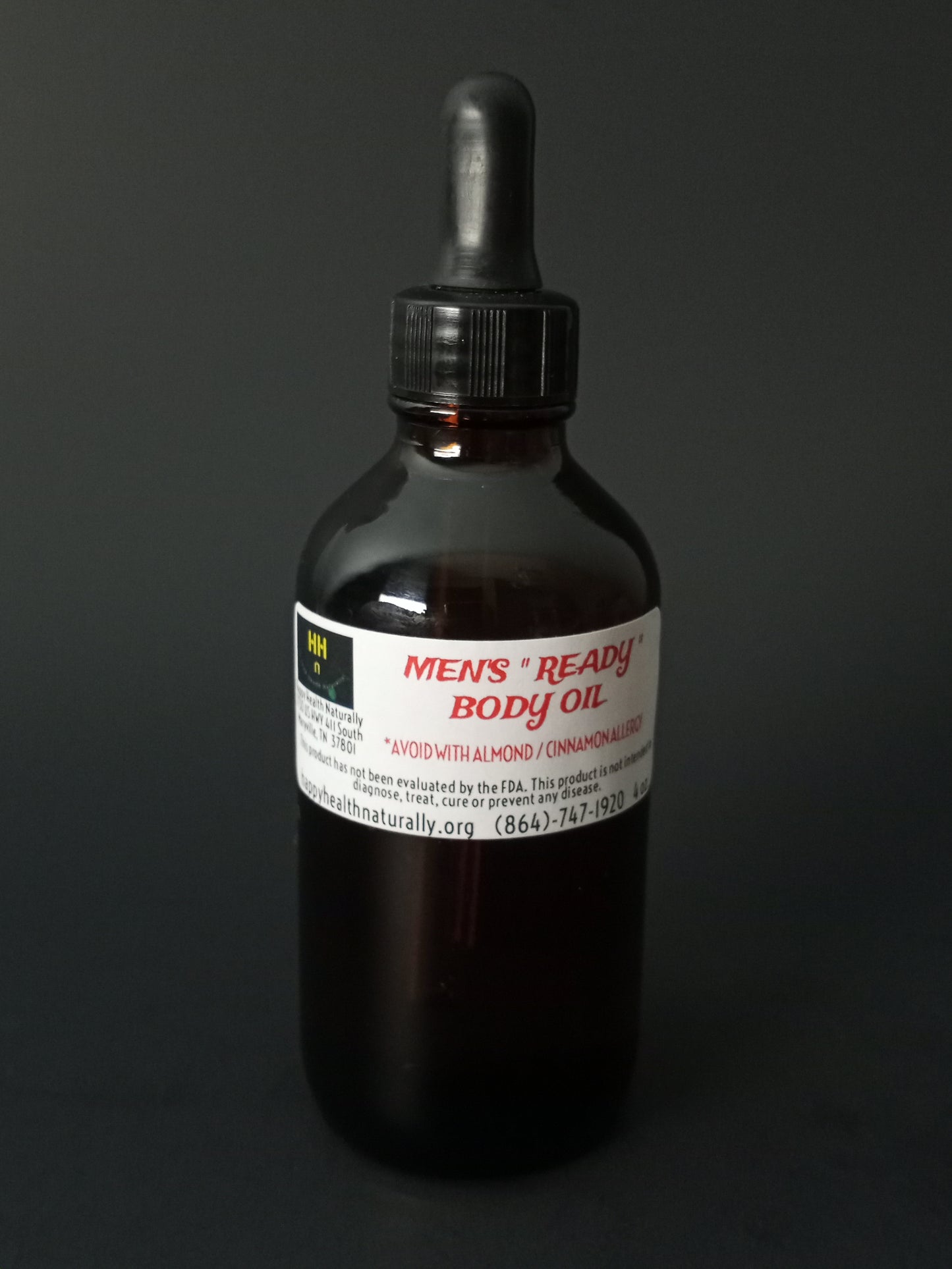 MEN'S READY BODY OIL **BEST SELLER !