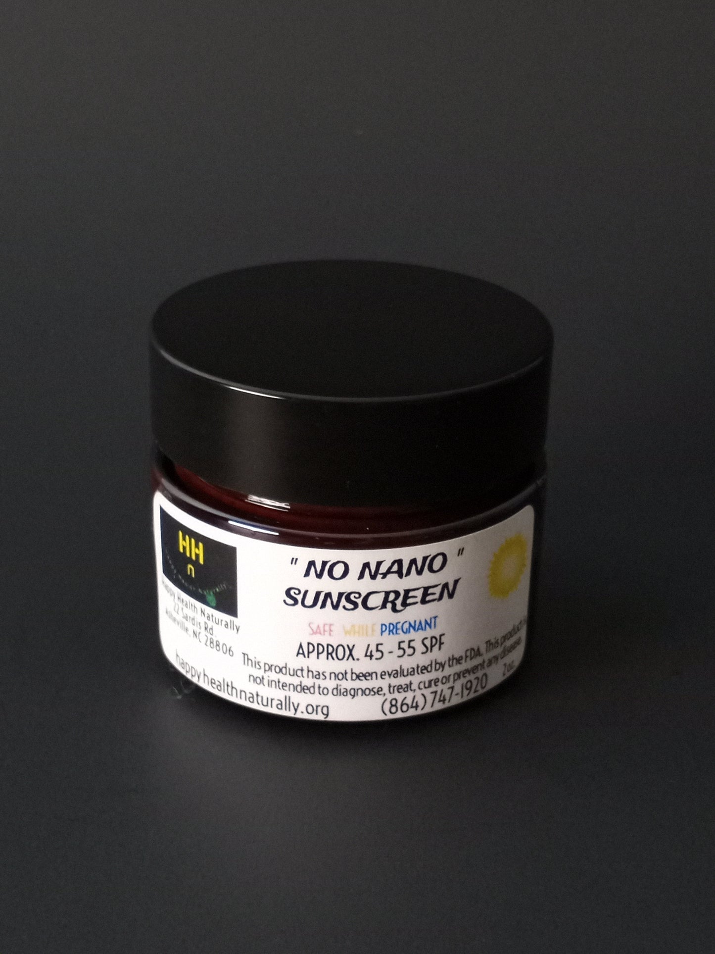 " NO NANO " SUNSCREEN 2 OZ. **BEST SELLER !