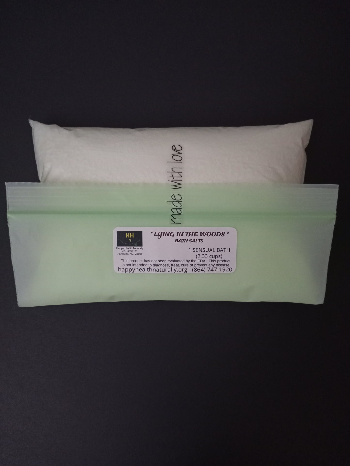 " LYING IN THE WOODS " BATH SALTS **BEST SELLER !