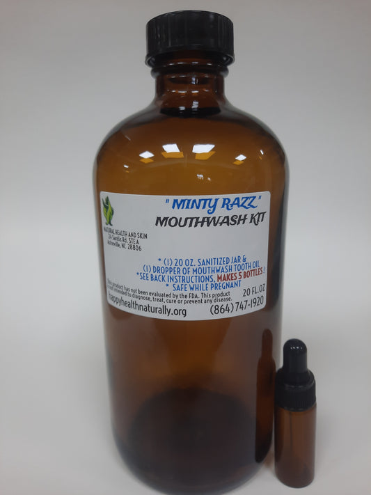 " MINTY RAZZ " MOUTHWASH KIT