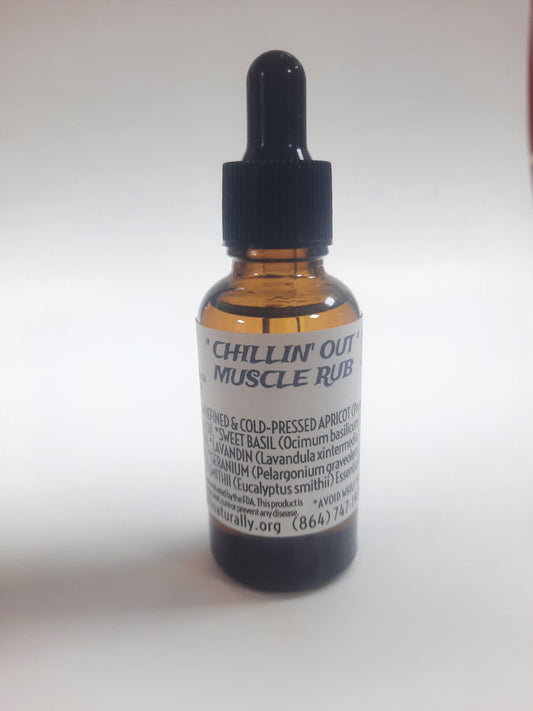 " CHILLIN' OUT " 1 OZ MUSCLE RUB