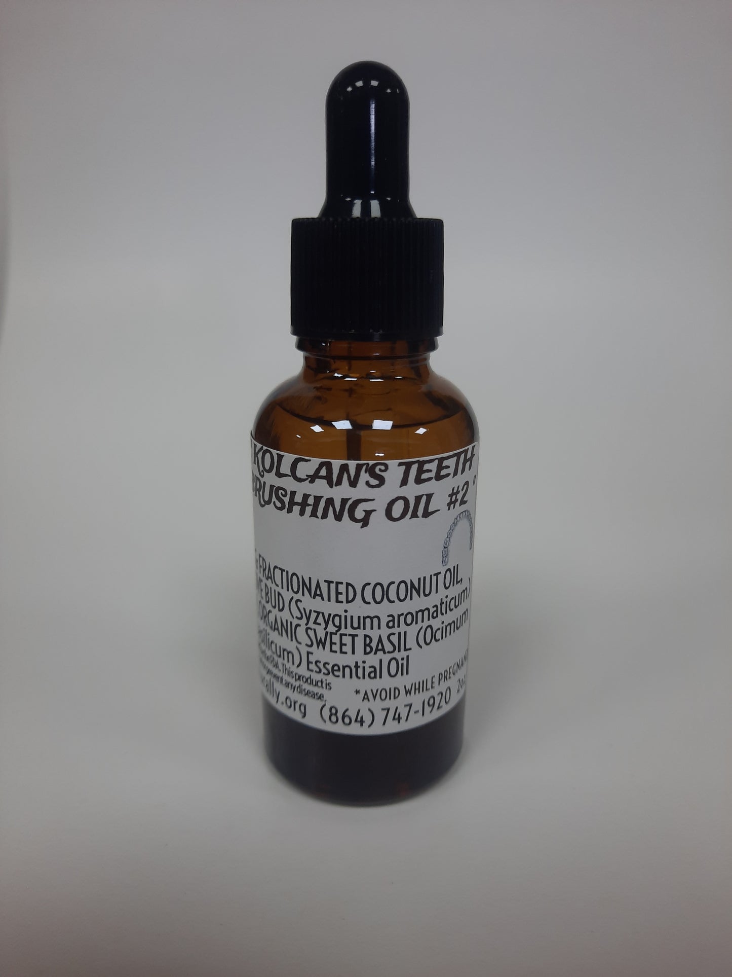 KOLCAN'S TEETH BRUSHING OIL #2  **BEST SELLER !